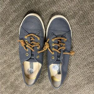 Navy Sperry Boat shoes